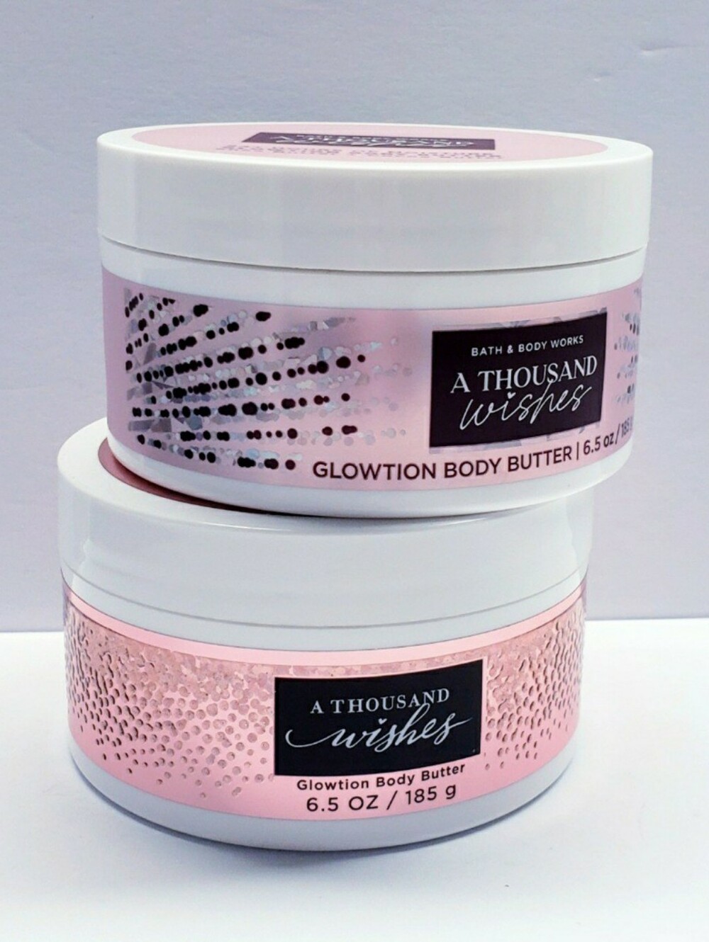 Bath & Body Works A THOUSAND WISHES Glowtion Body Butter, 6.5 oz/185 g (2 pcs)